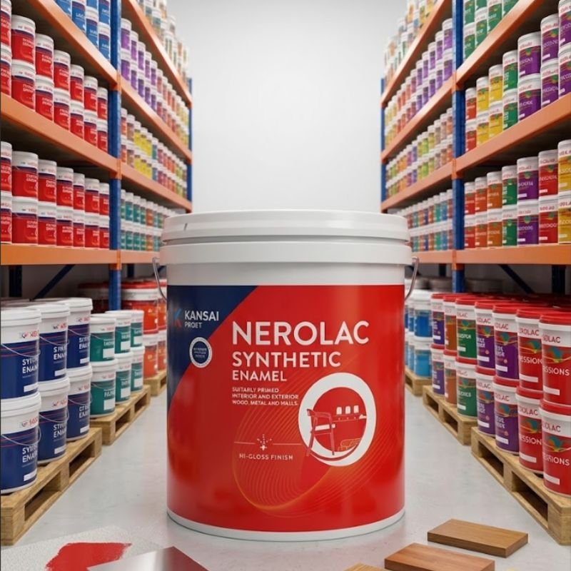 Nerolac Synthetic Enamel Hi Gloss Finish Paint