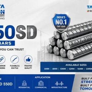 TATA Tiscon 550SD TMT Bar – 6mm to 32mm