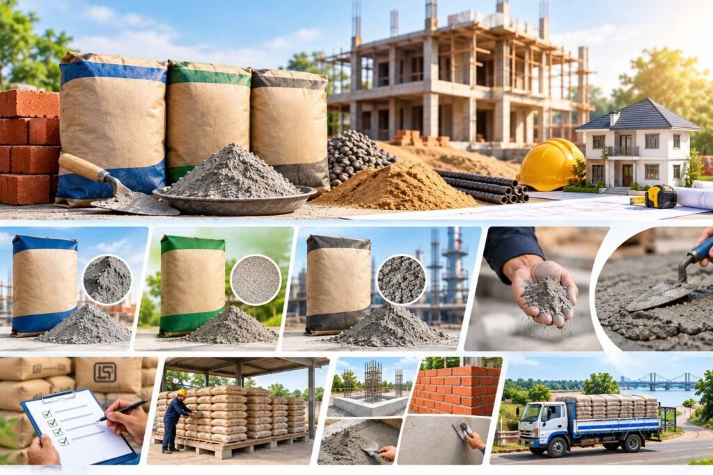 cement for house construction