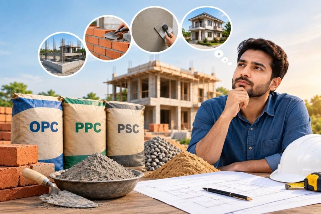cement for house construction